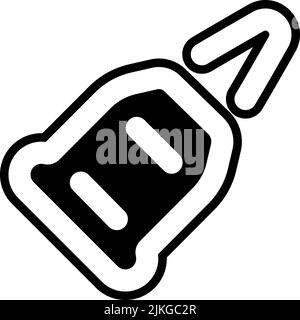 ammunition icon black vector illustration. Stock Vector