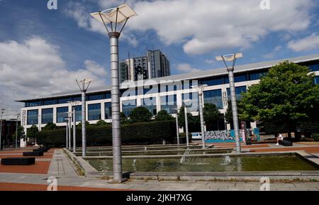 Callaghan Square Cardiff. Taken July 2022 Stock Photo