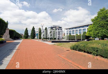 Callaghan Square Cardiff. Taken July 2022 Stock Photo