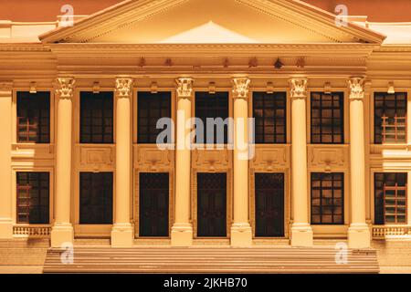 An exterior shot of the Old Parliament Building in Colombo, Sri Lanka Stock Photo