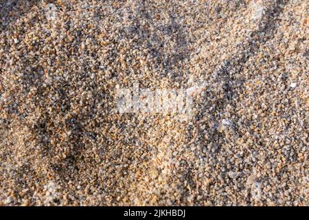 A fine brown and white mixed dessert sand Stock Photo