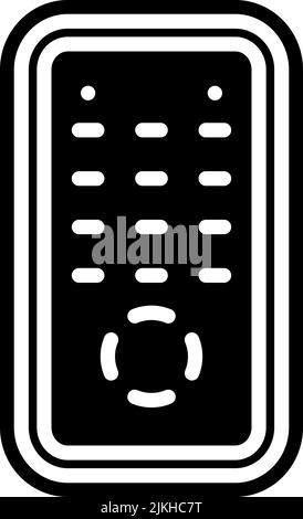 audio conferencing icon, black vector sign with editable strokes ...