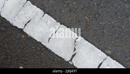 Top view of asphalt texture for background Stock Photo