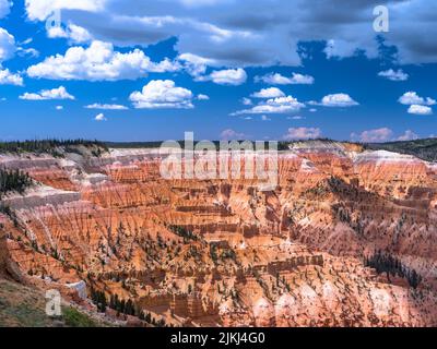 Chessmen Ridge Overlook.Cedar Breaks National Monument. Utah. USA. Stock Photo