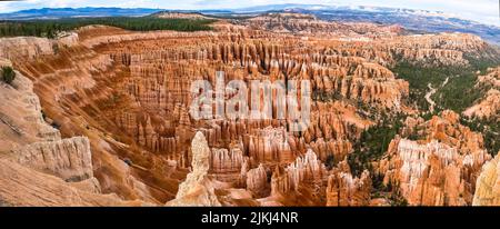 Chessmen Ridge Overlook. Cedar Breaks National Monument. Utah. USA Stock Photo