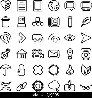eco web icons for user interface design Stock Vector Image & Art - Alamy