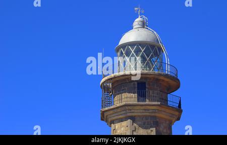 Orchilla Lighthouse in El Hierro, Canary Islands, Spain, Europe Stock Photo