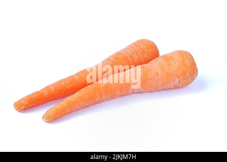 Carrot isolated on white background Stock Photo