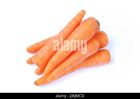 Carrot isolated on white background Stock Photo