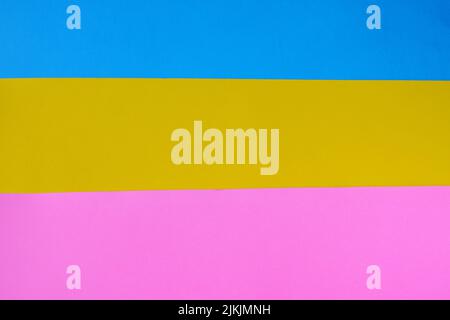 Color paper geometric flat background Stock Photo