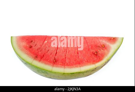 fresh watermelon isolated on a white background Stock Photo