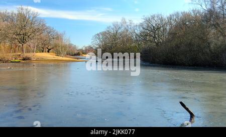 A beautiful shot of East London Hollow Ponds Stock Photo