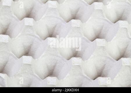 Close-up of a part of empty egg tray Stock Photo
