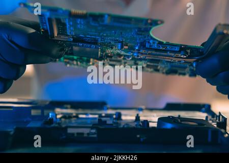 computer hardware microelectronics component Stock Photo - Alamy