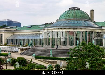 The Botanique or Kruidtuin Brussels metro station in downtown, Belgium, Europe Stock Photo