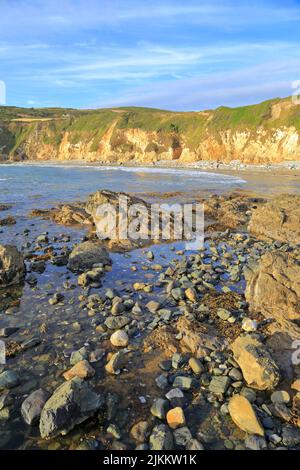 Church Bay, Porth Swtan, Isle of Anglesey, Ynys Mon, North Wales, UK. Stock Photo