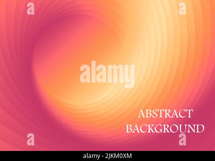 abstract background multicolor pastel tone circle curve vector illustration Stock Vector