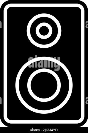Set of speaker driver icons. Vector illustration Stock Vector Image ...