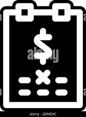 payday icon black vector illustration. Stock Vector