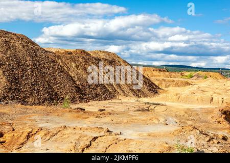 Falu Mine (Falu Gruva), Falun, Sweden Stock Photo