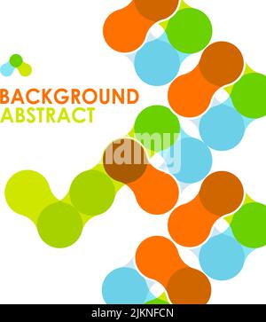 Colorful modern geometric abstract background. Vector illustration Stock Vector