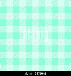 Plaid polka gingham textile paper seamless pattern abstract background textured wallpaper vector illustration Stock Vector