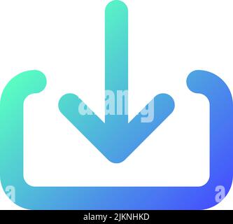 Download file pixel perfect gradient linear ui icon Stock Vector