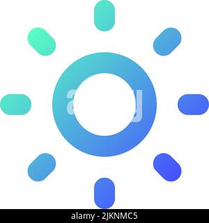 Light mode pixel perfect gradient linear ui icon Stock Vector