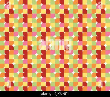 Seamless geometric vector patterns perfect for wallpapers, wrapping papers and textures for fabrics and high-end clothing design Stock Vector