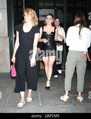 August 02, 2022 Rachel Sennott leaving for premiere of new A24 movie Bodies  Bodies Bodies at Fort Greene Park in Brooklyn New York August 02, 2022  Credit:RW/MediaPunch Stock Photo - Alamy