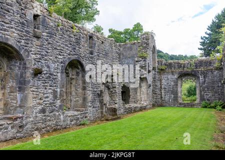 Whalley abbey ruins and grounds Stock Photo