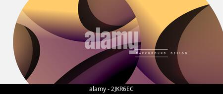 Original graphic wallpaper. Essential complex background. Movement concept composition vector illustration for wallpaper banner background or landing Stock Vector