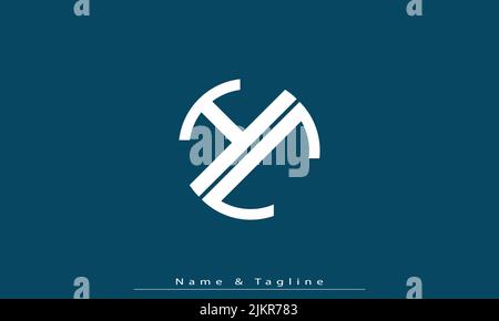 Alphabet letters Initials Monogram logo HC , CH Stock Vector