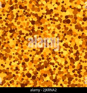 Swiss cheese pattern. Slice porous yellow square background vector illustration Stock Vector
