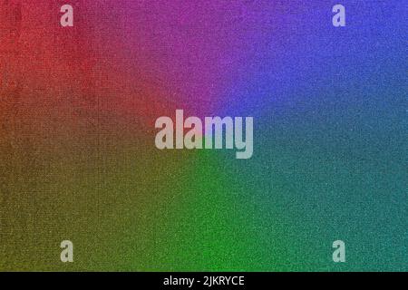 abstract rainbow seamless textile background closeup, micro cell texture diversity Stock Photo