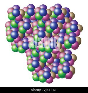 Collection of colorful glossy spheres isolated on white. Ball vector illustration for your design. Stock Vector