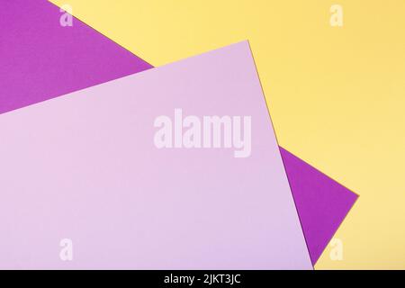 Abstract geometric background in trendy colors Stock Photo