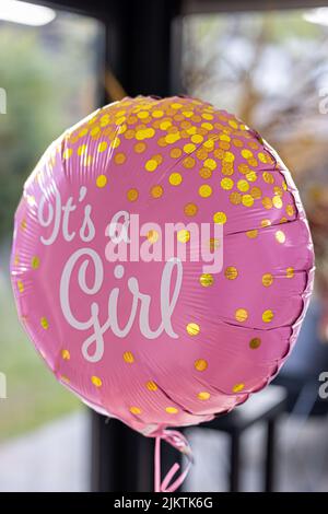 It's a girl. Baby shower. Decoration for party Stock Photo - Alamy