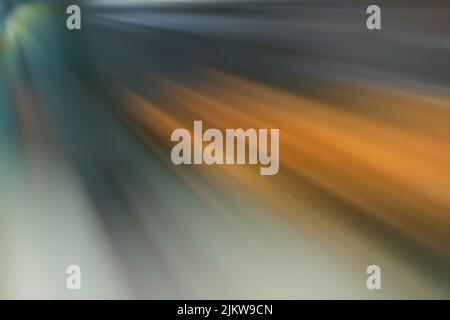 A colorful light effect with starburst in motion blur Stock Photo