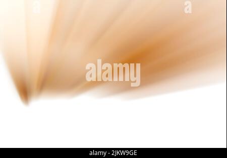 Blurry acceleration speed motion on night road in light brown Stock Photo