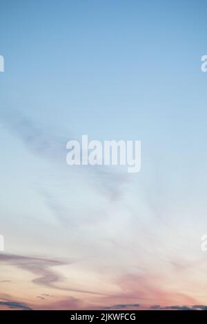 a perfect background photo of a colored sky Stock Photo