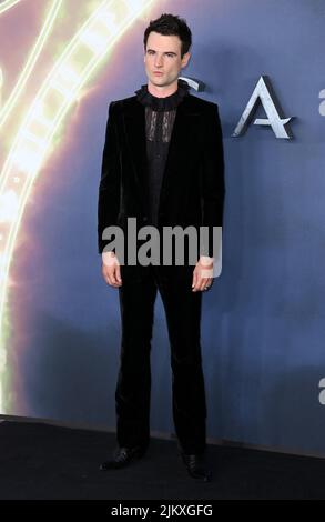 London, UK. 03rd Aug, 2022. August 3rd, 2022. London, UK. Tom Sturridge arriving at The Sandman World Premiere, BFI Southbank, London. Credit: Doug Peters/Alamy Live News Stock Photo