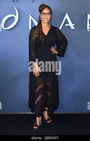 London, UK. 03rd Aug, 2022. August 3rd, 2022. London, UK. Channing Dungey arriving at The Sandman World Premiere, BFI Southbank, London. Credit: Doug Peters/Alamy Live News Stock Photo