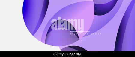Original graphic wallpaper. Essential complex background. Movement concept composition vector illustration for wallpaper banner background or landing Stock Vector