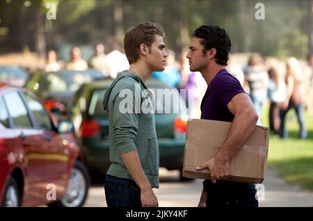 PAUL WESLEY, TAYLOR KINNEY, THE VAMPIRE DIARIES : SEASON 2, 2010 Stock Photo