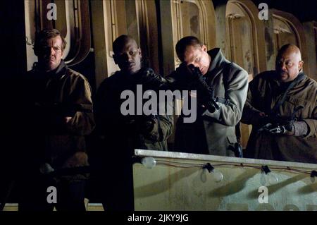 DENNIS QUAID, TYRESE GIBSON, PAUL BETTANY, CHARLES S. DUTTON, LEGION, 2010 Stock Photo