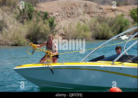 ELISABETH SHUE, ADAM SCOTT, PIRANHA 3D, 2010 Stock Photo