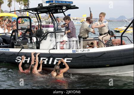 ADAM SCOTT, ELISABETH SHUE, PIRANHA 3D, 2010 Stock Photo