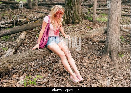 CHELAN SIMMONS, TUCKER and DALE VS EVIL, 2010 Stock Photo - Alamy