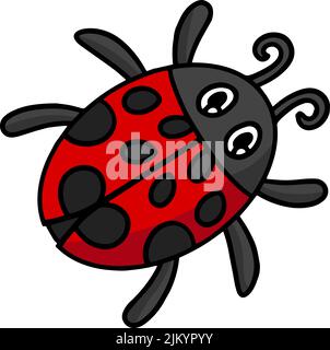 Ladybug Animal Cartoon Colored Clipart Stock Vector Image & Art - Alamy